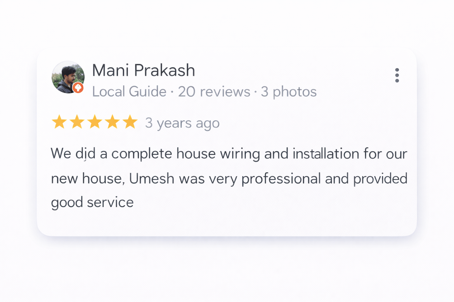Customer Review