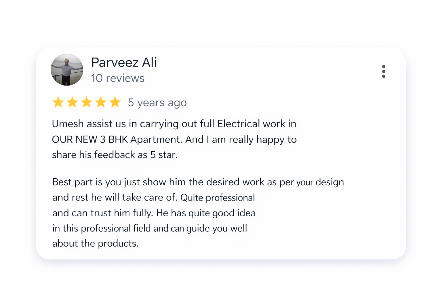 Customer Review